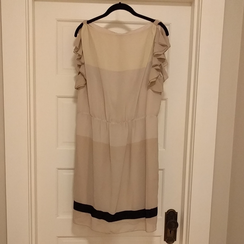 Blush color block LOFT dress - NWT!